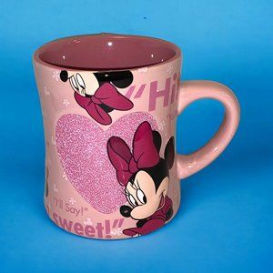 Disney Parks Minnie Mouse Pink Coffee Mug